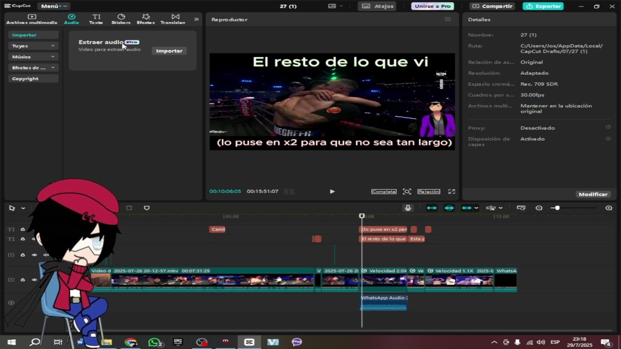 Comunicado sobre el video de la Velada5