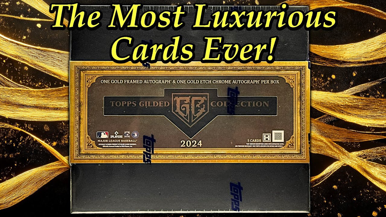 2024 TOPPS GILDED COLLECTION CASE OPENING & MORE NEW BASEBALL CARDS!