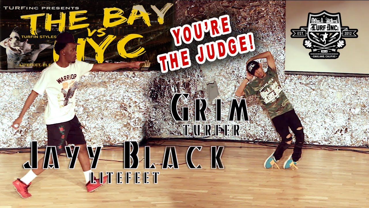 Jayy Black vs Grim | THE BAY TURFIN vs LITEFEET, FLEXN, VOGUE (NYC Edition) Battle