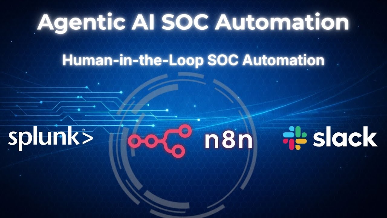 Agentic AI SOC Automation: 4-Agent System for Incident Response | Live Demo