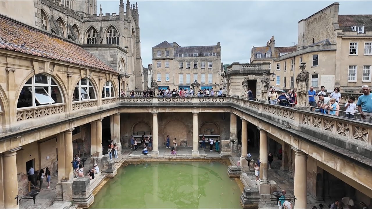 A Day At Historic Roman Baths In England - Sally Lunn's Afternoon Tea House / Ghost & Graveyard Tour