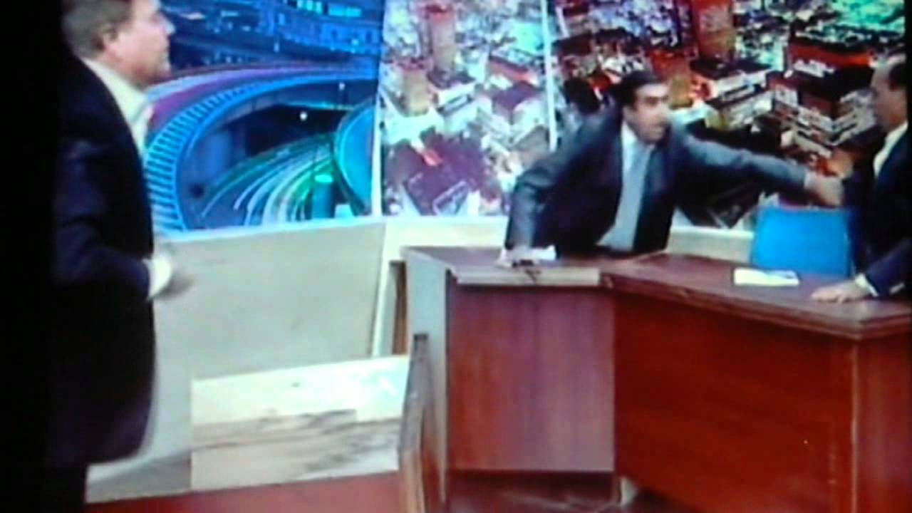 Angry Politician Pulls Gun During Argument