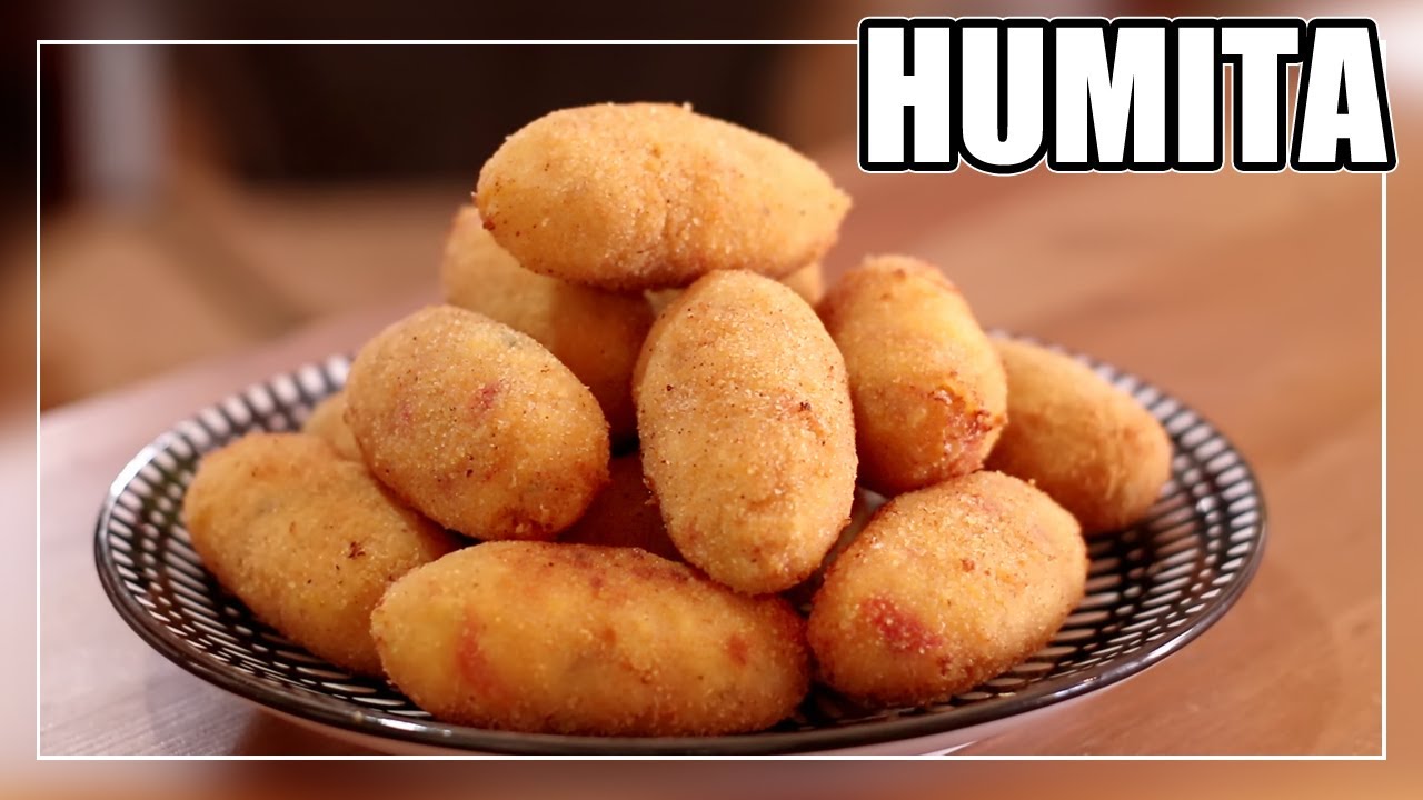 Croquetas de MAIZ/CHOCLO/ELOTE SUPER CREMOSAS | HUMITA Paso a paso