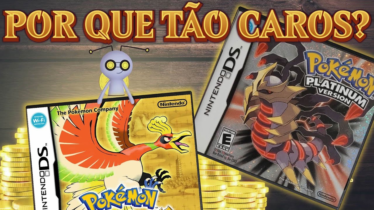 Por que jogos Pokémon de DS estão tão caros?