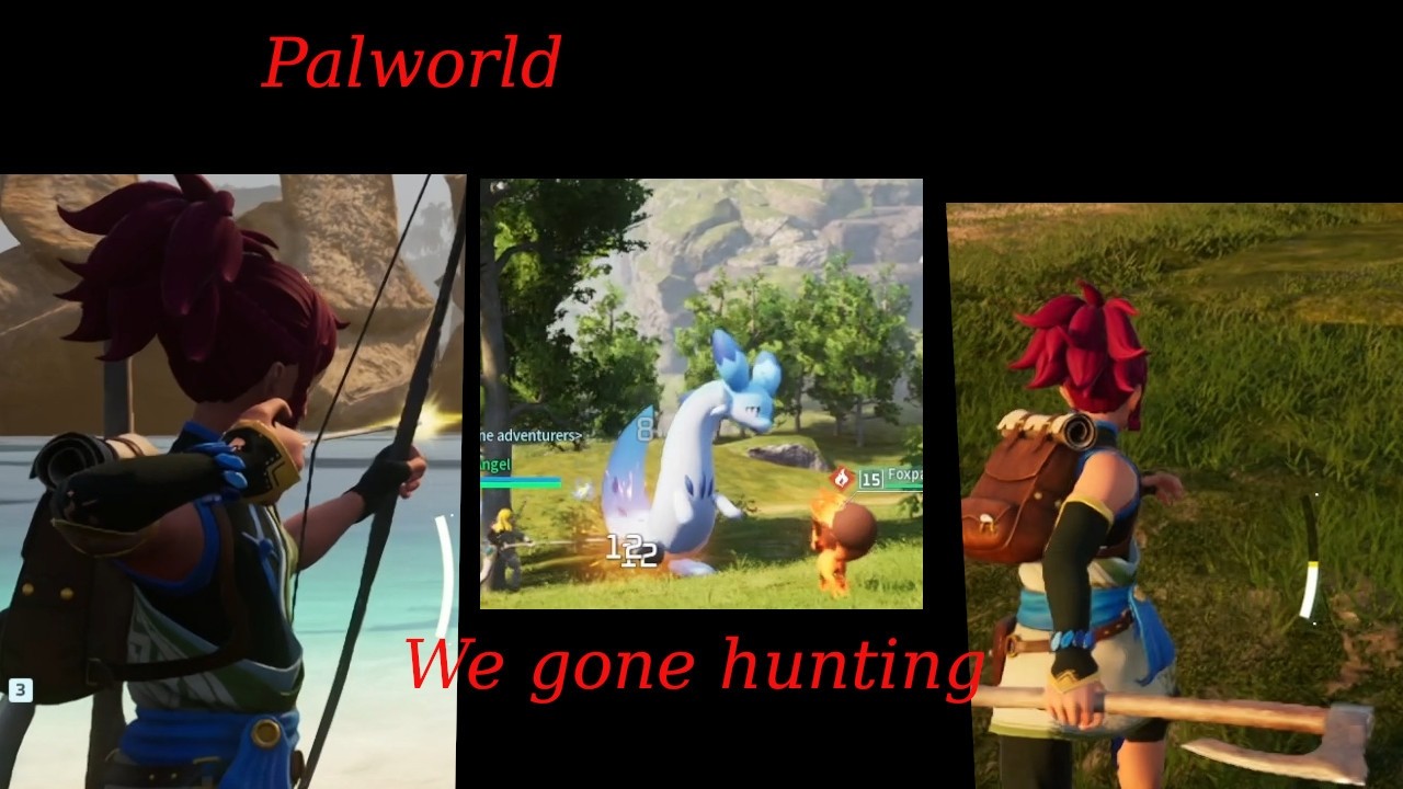 Palworld, part 2, capturing ourselves a dragon