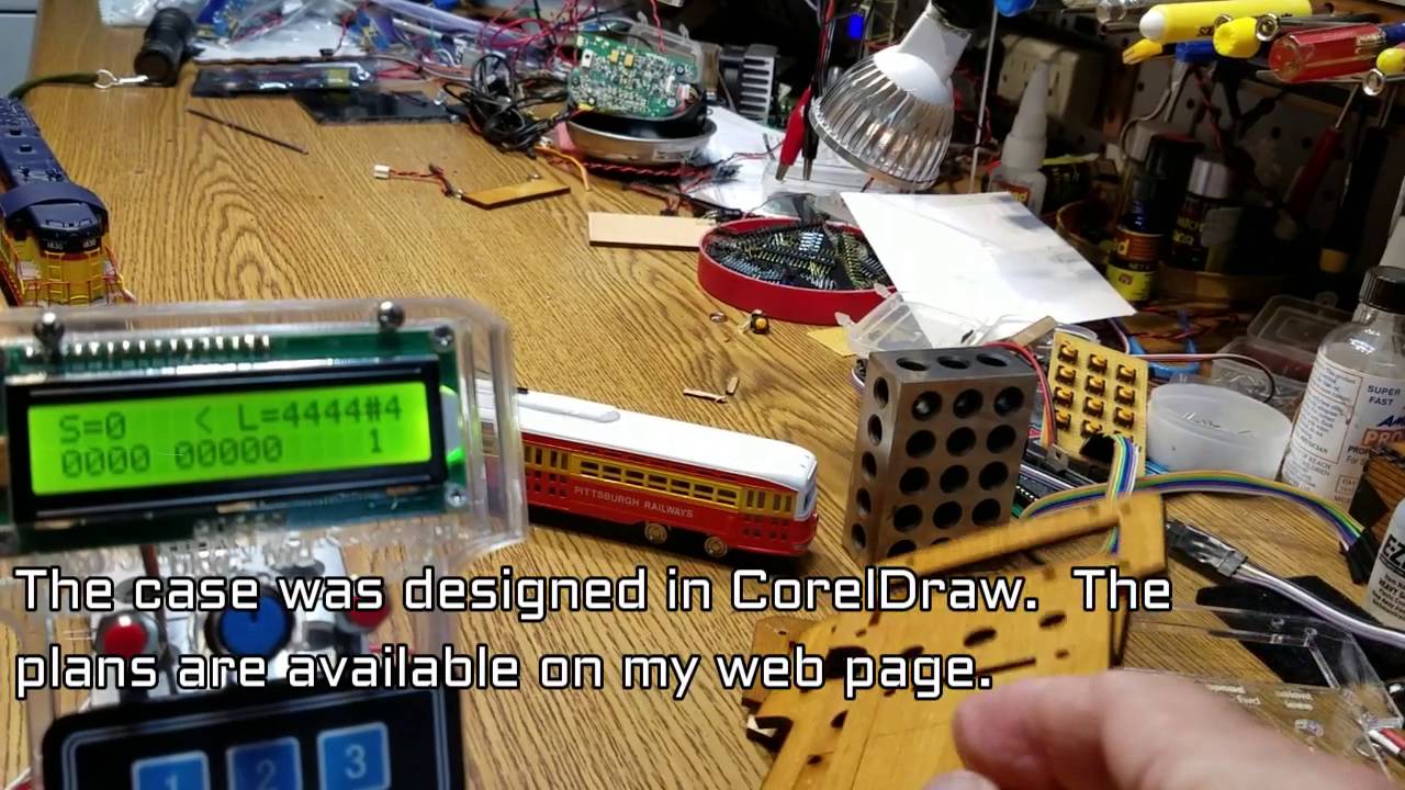 A simple DCC++ throttle