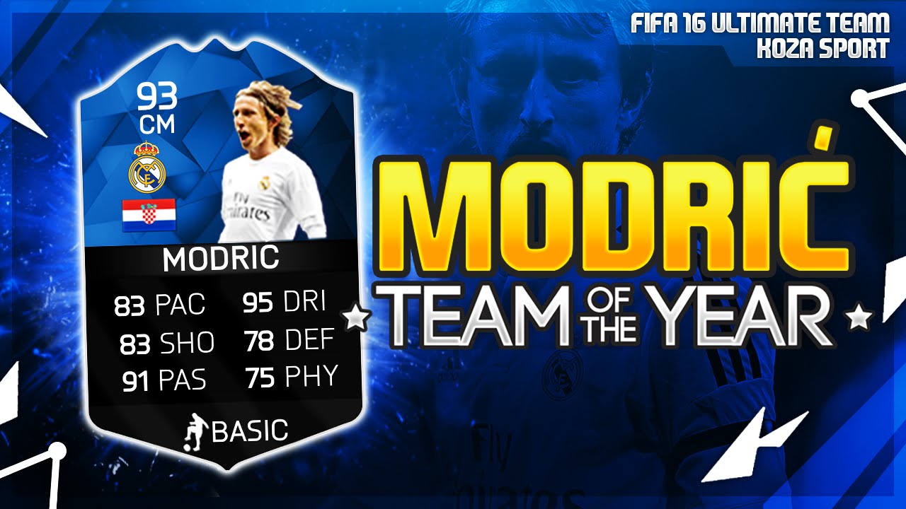 FIFA 16 - TOTY MODRIĆ!!!