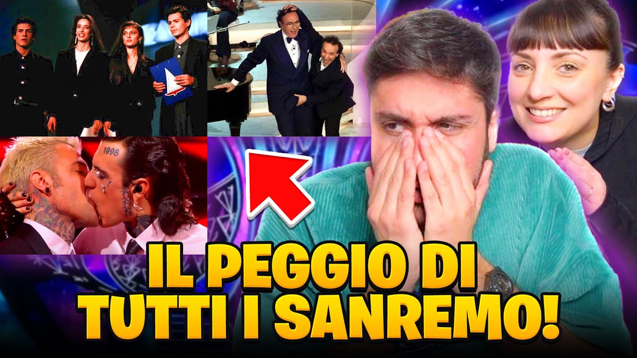 ASPETTANDO SANREMO 2024: REACTION AL PEGGIO DI TUTTI I SANREMO | TONY IPANTS & JESUISIL