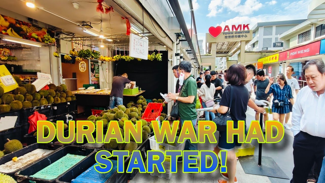 DURIAN SEASON JUST STARTED!