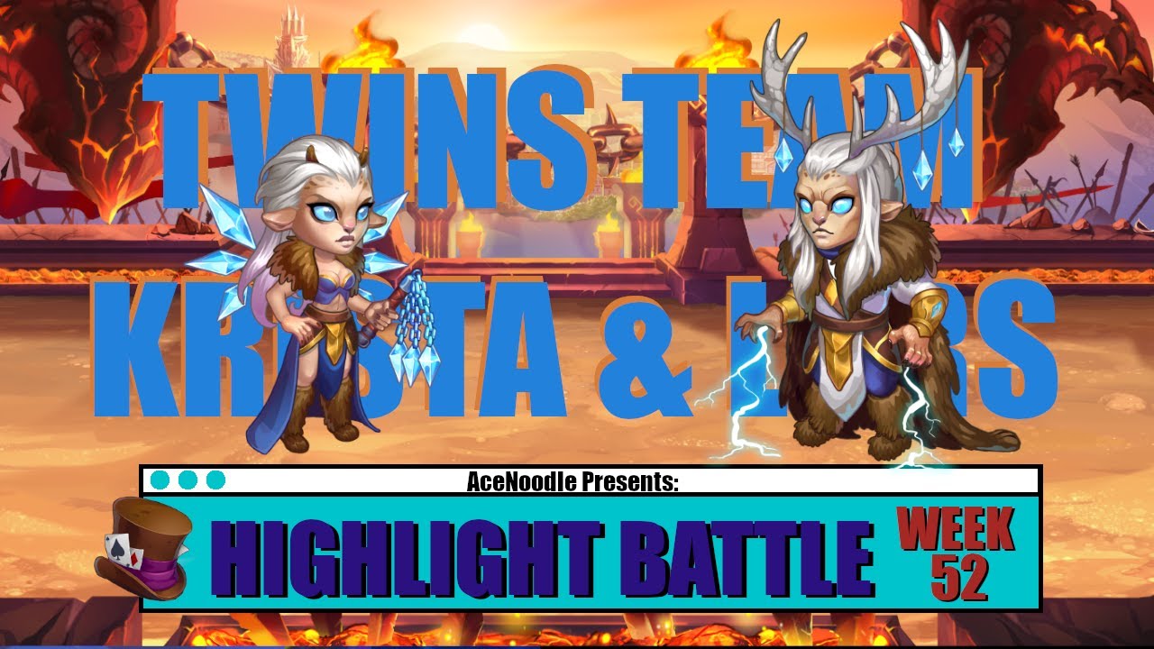 Hero Wars: Battle Highlight - Underpowered Twins Team