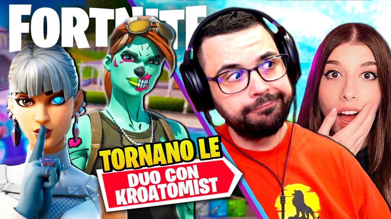 e Si Torna in duo con Kroatomist a distruggere TUTTO ! - FORTNITE