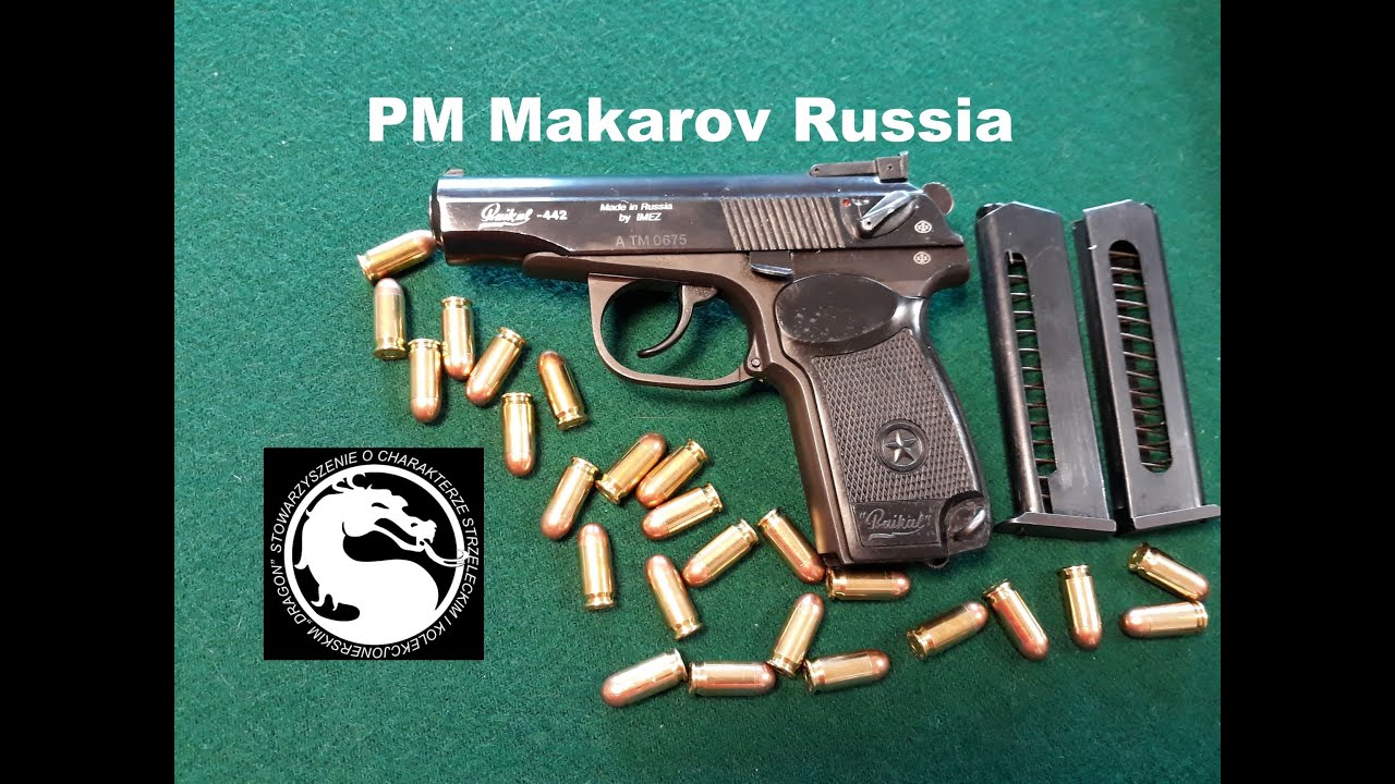 PM Makarov 9x18 legendarny pistolet KGB