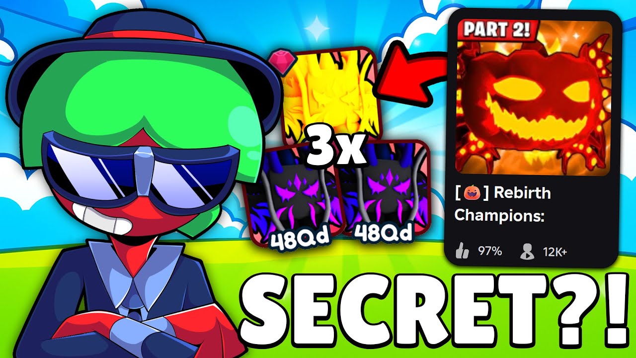 NOWY HALLOWEEN PART 2 jest ZBYT OP (3 SECRETY!) REBIRTH CHAMPIONS ULTIMATE
