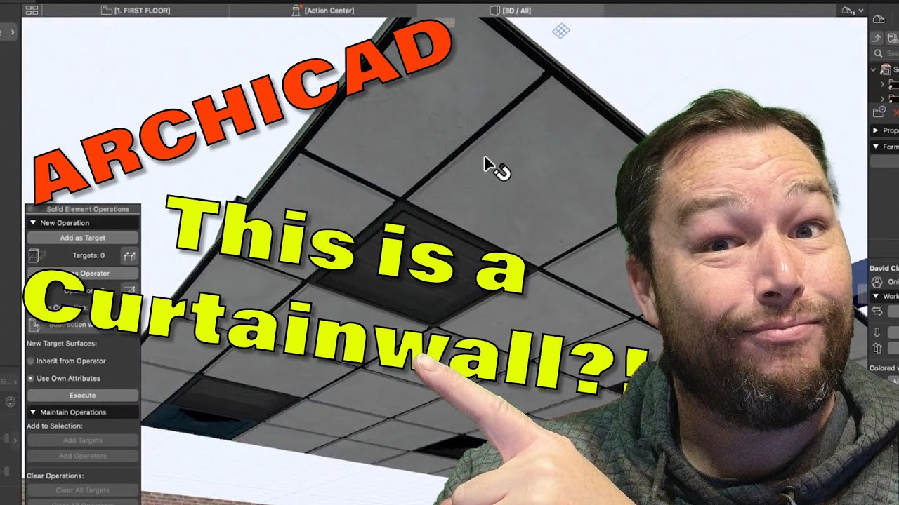 Using a CURTAINWALL as a CEILING?!