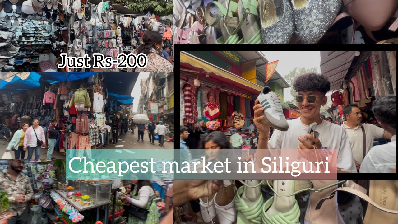 We went Siliguri cheapest market😱|| Famous Hongkong Market|| Arunachali vlog|| ​⁠@ItstenZincvlog