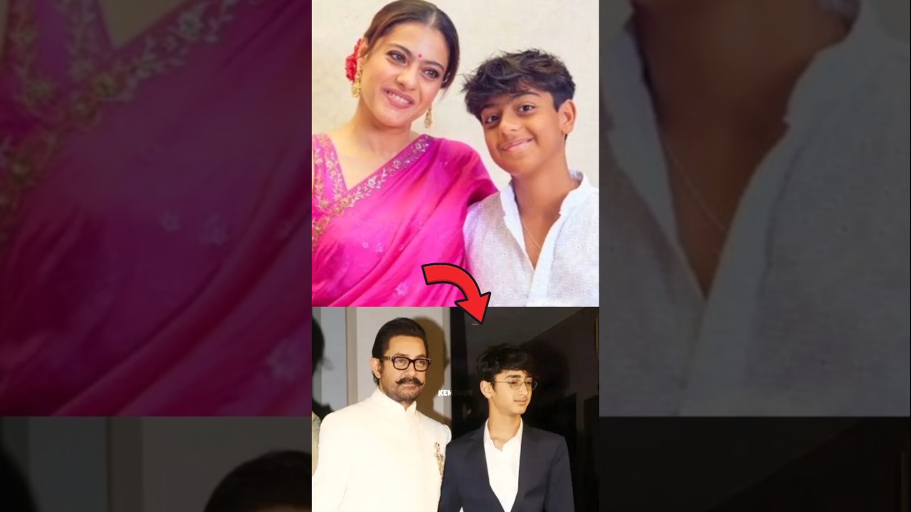 Rani Mukerji says Aamir's son Azad is very smart and cute But Kajol gets angry at this #shorts