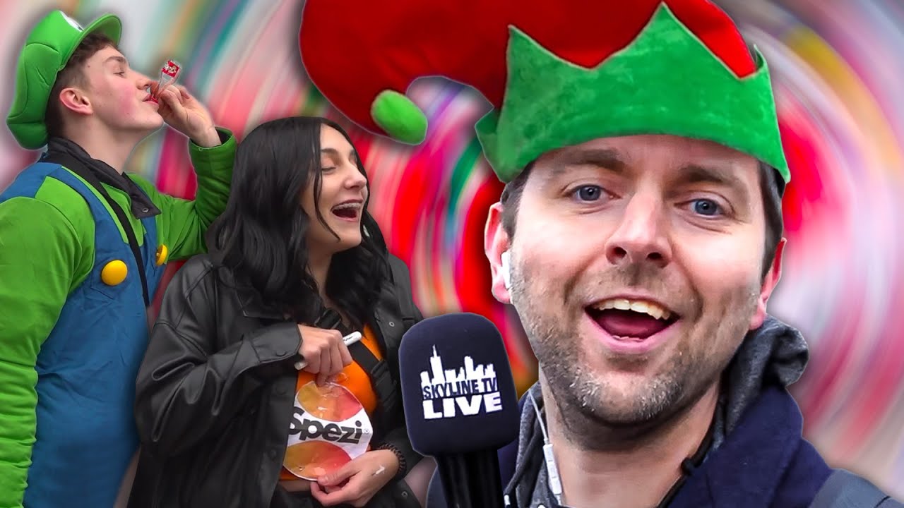 😁😂 KARNEVAL! Totale Eskalation beim ROSENMONTAGS Umzug in Fulda!