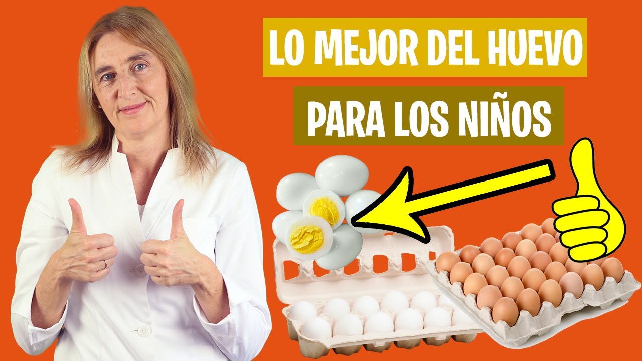 CONOCE los BENEFICIOS del HUEVO | Nutrientes del huevo para crecer | Nutrición infantil