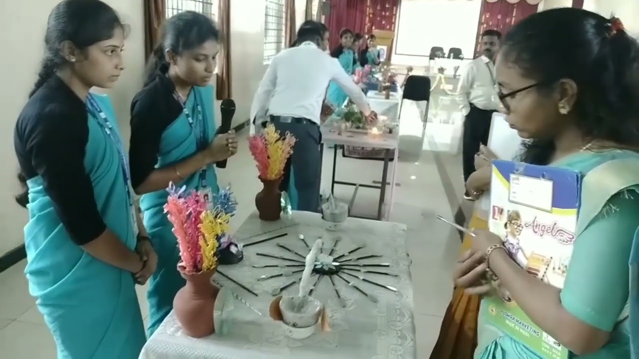 Best out of Waste Competition from KCE, Shikaripura