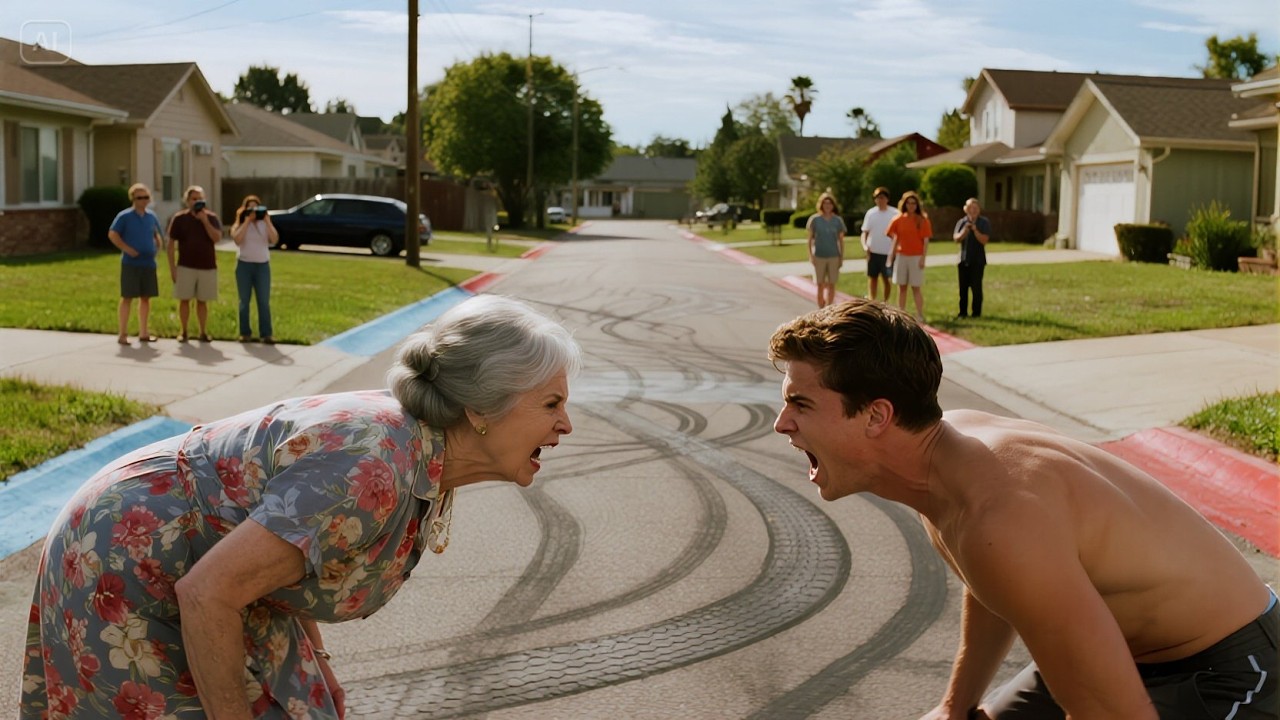 HOA Fined Me for an Oil Stain, So I Painted a Hyper Realistic Racetrack on My Driveway!