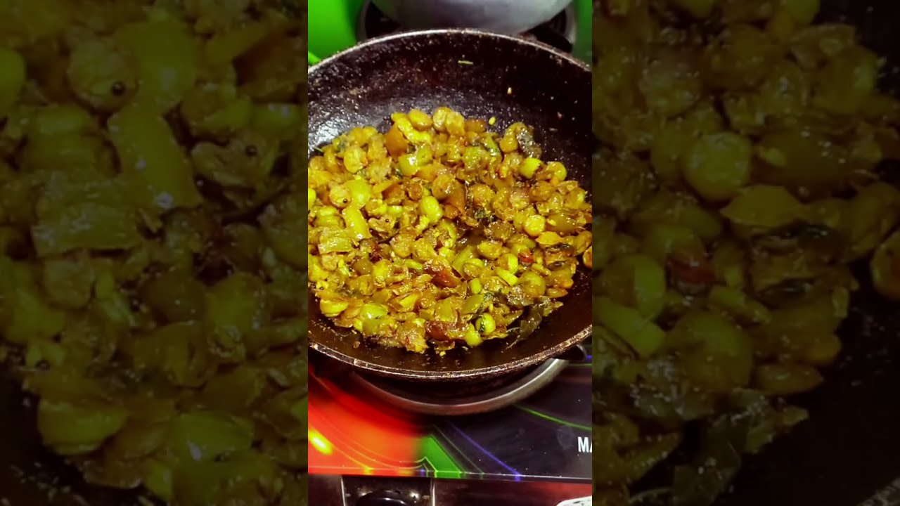 Dondakaya capsicum fry |#shorts #youtubeshorts #dondakaya #capsicum @BujjisSpicyCooking