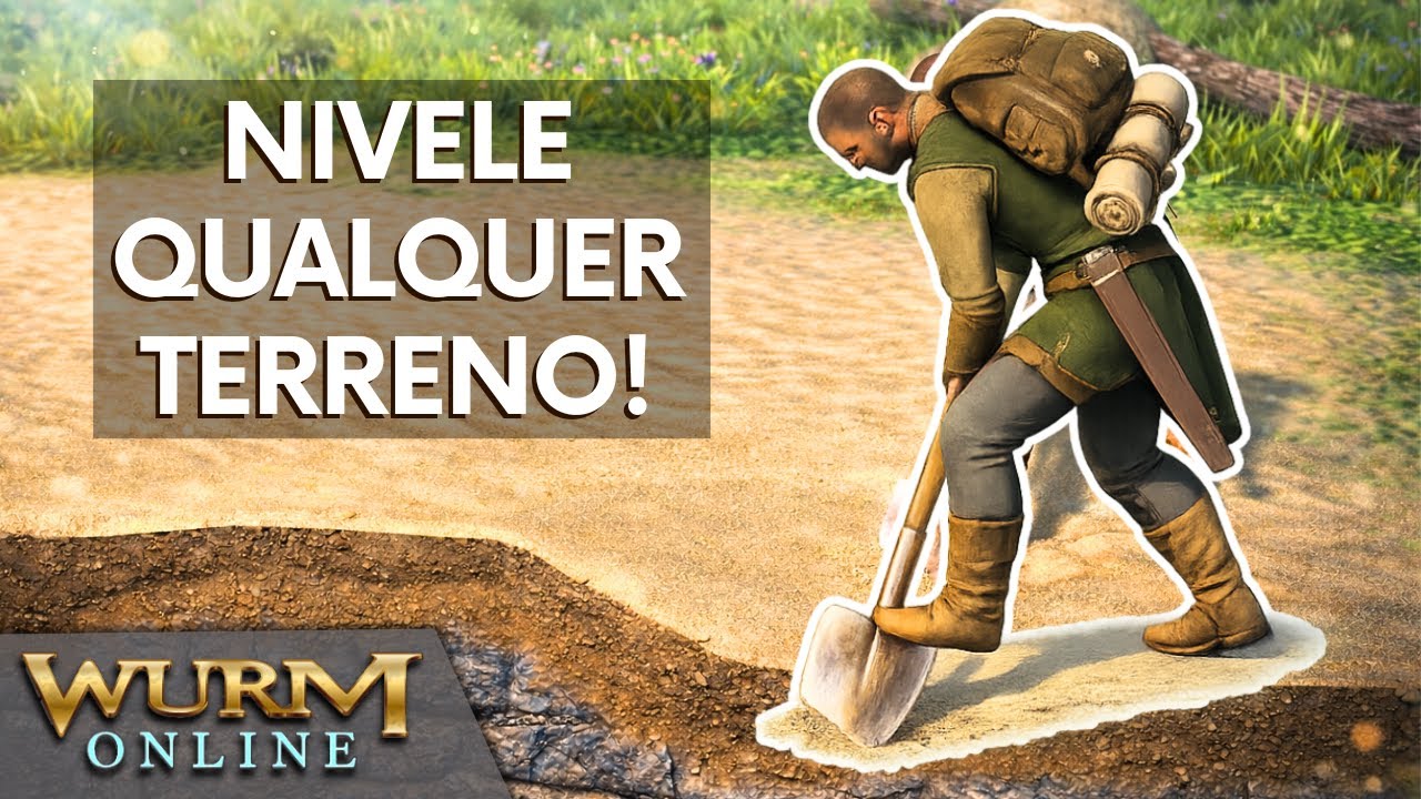 Como Nivelar Terreno em Wurm Online - Tutorial Completo