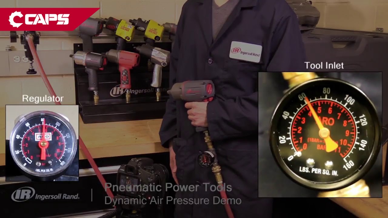 How to maximise air tool performance - dynamic pressure test