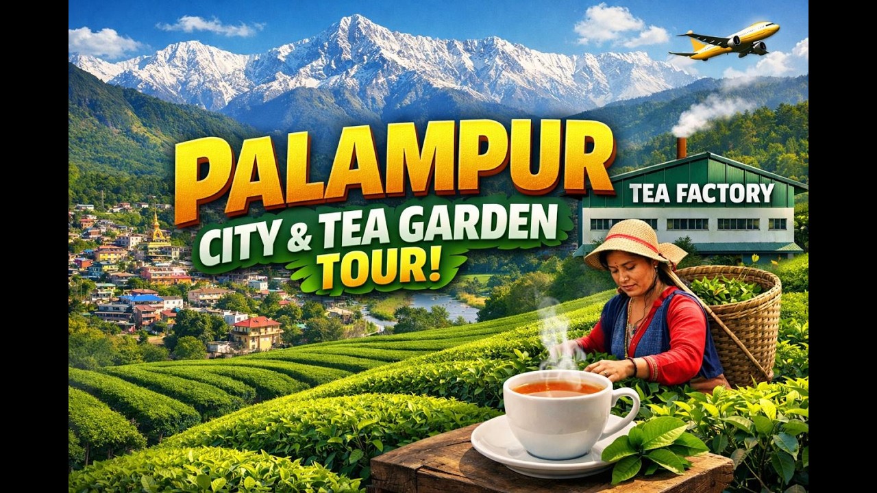Welcome to Palampur – India’s Northwest Tea Capital | Kangra Valley  || WAH TEA ESTATE.