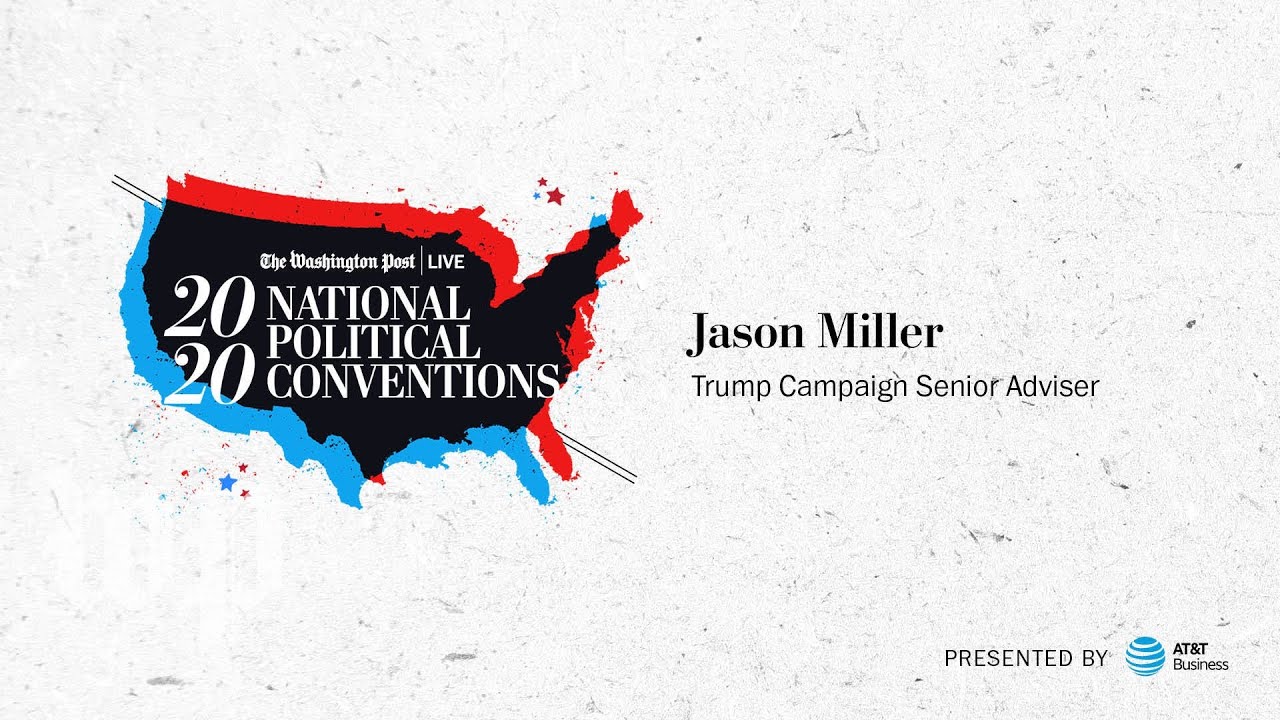 Trump campaign senior adviser Jason Miller with Robert Costa (Full Stream 8/24)