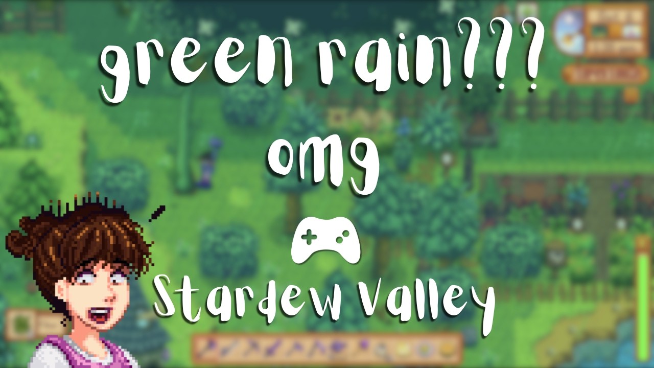 Will green rain destroy my decor in Stardew Valley????