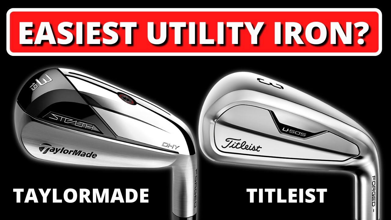 Самые лёгкие в использовании универсальные клюшки — TaylorMade Stealth DHY против Titleist U505