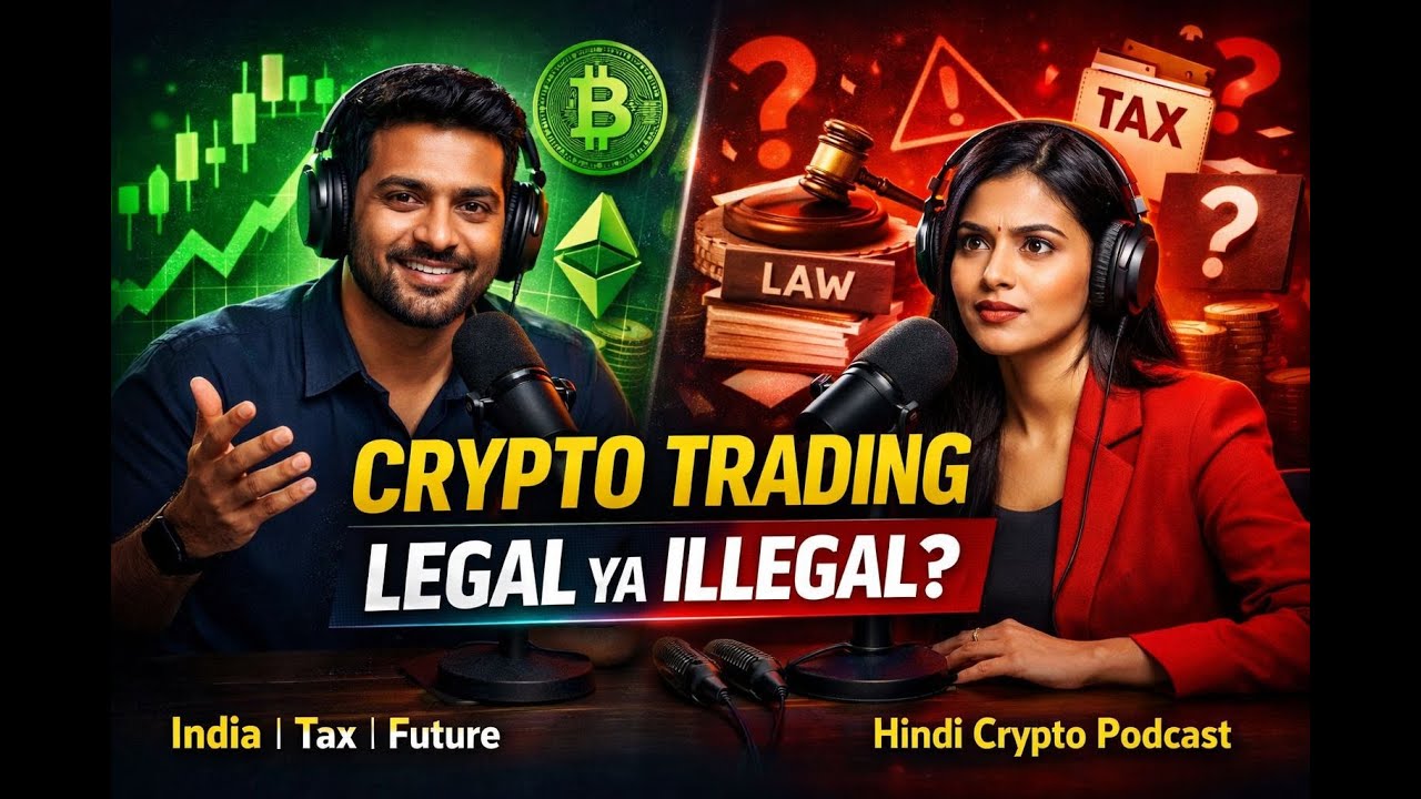 India Mein Crypto Trading Legal Hai Ya Nahi? | Complete Truth | Crypto Podcast Hindi