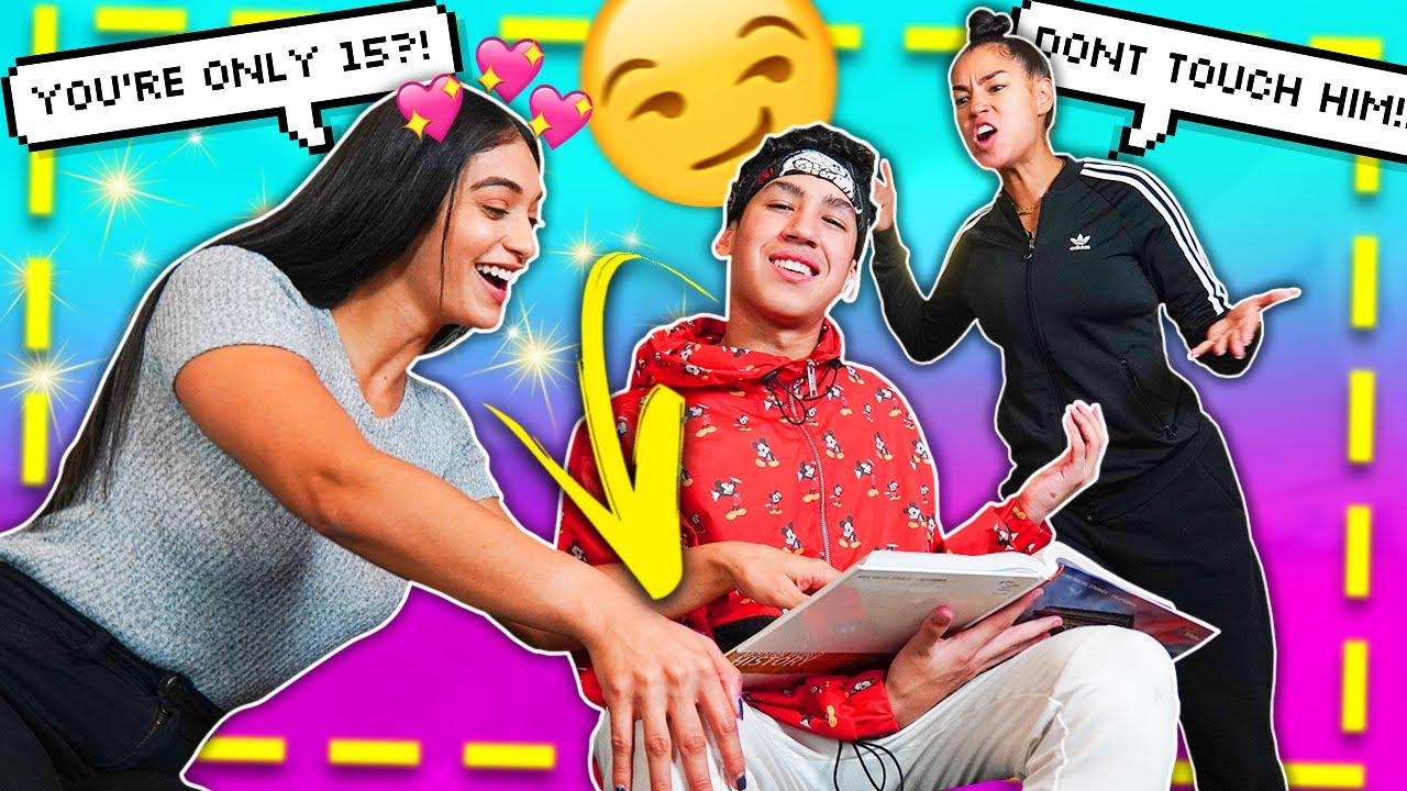 ФЛИРТУЮ С ДЕВУШКОЙ ПОВЗРОСЛЕЕ НА ПРИСУТСТВИИ У МАТЕРИ!! *УМОРО*