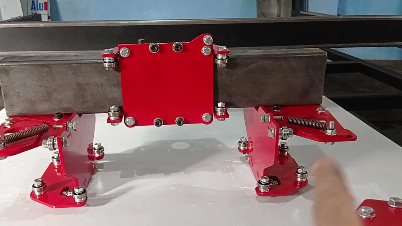 Pórtico CNC X Y e Z para cremalheira, Metalon 100x50 , excelente custo benefício