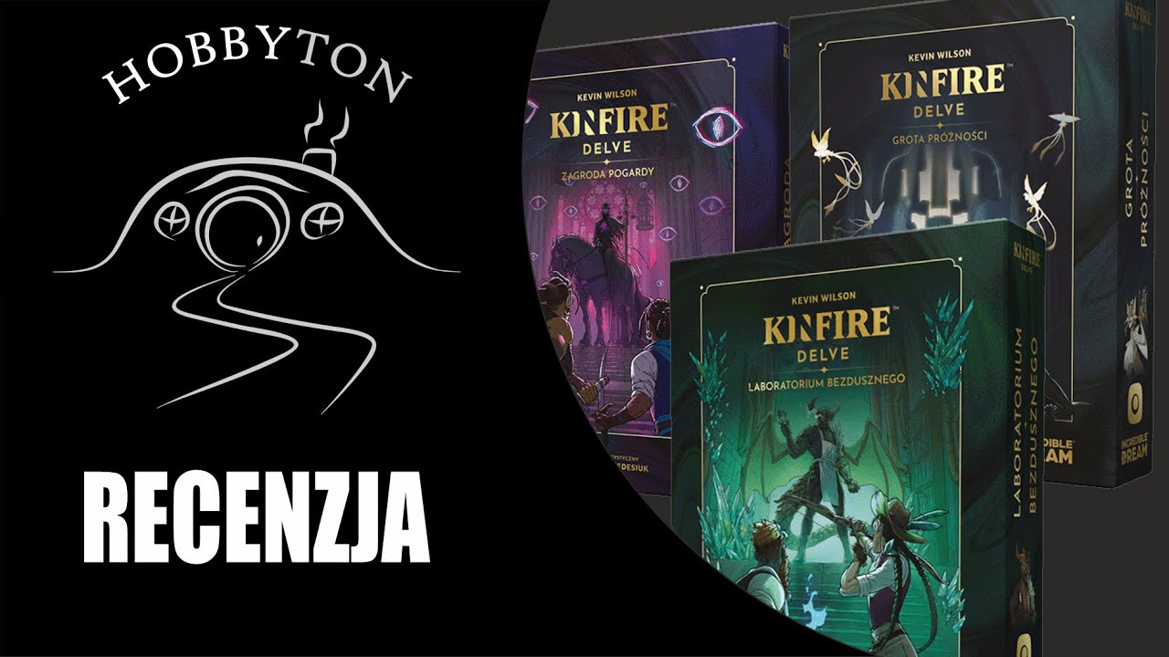 Kinfire Delve - gra karciana - kompletna recenzja Hobbytonu 