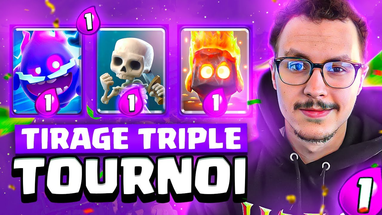 Prendre les cartes les moins chères en tournoi tirage triple !