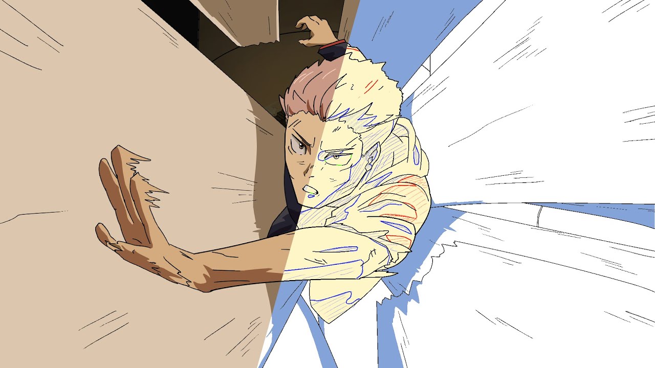 Yuji VS Mahito | Fan animation