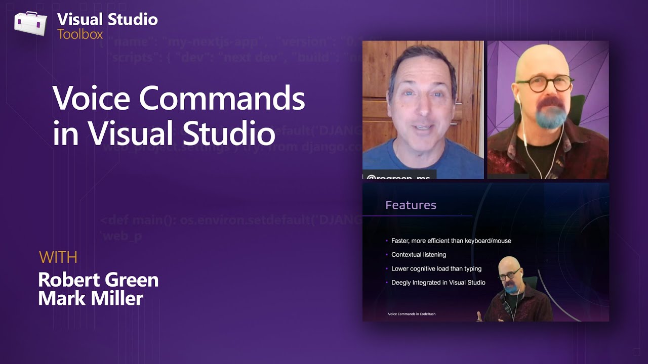 Voice Commands in Visual Studio