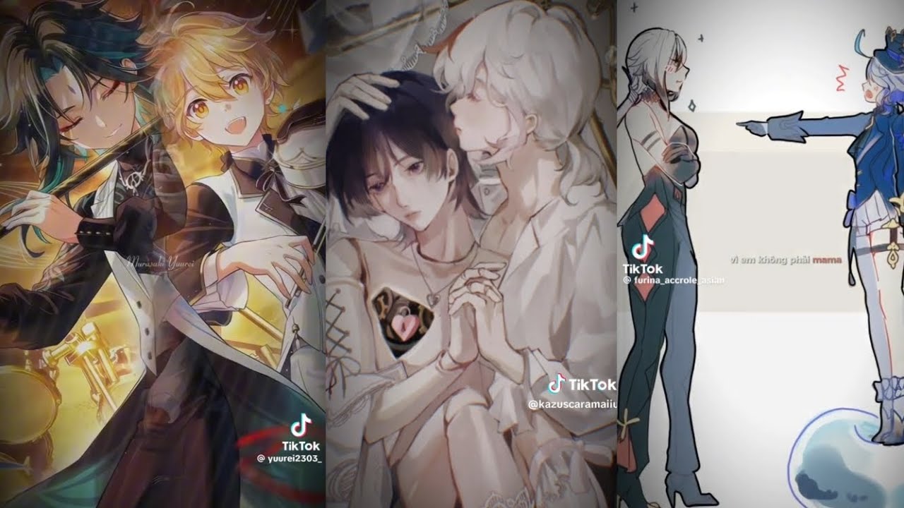 [GENSHIN IMPACT COUPLES] Tổng hợp tik tok Couple Genshin Impact của Niee ||By: Niee Chan||