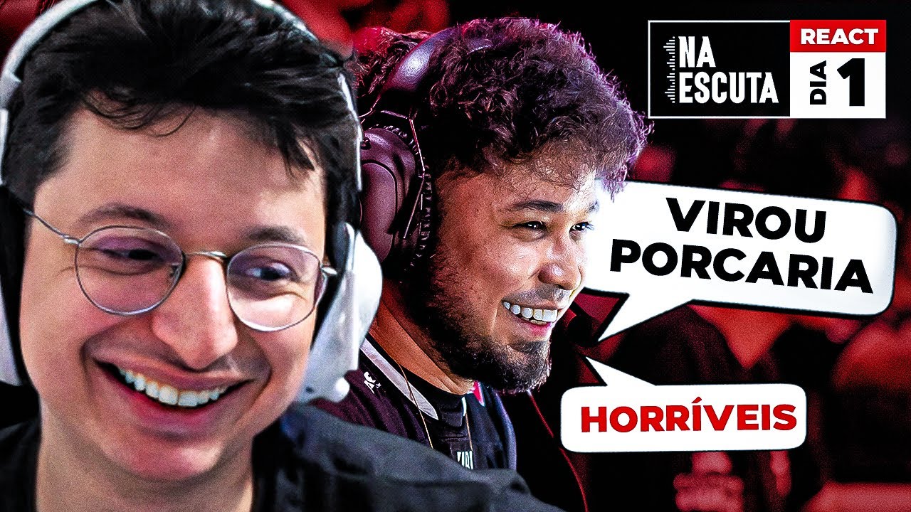 REACT NA ESCUTA: TITAN FARPOU A ISURUS DEPOIS DA VITÓRIA - LTA Sul Semana 1