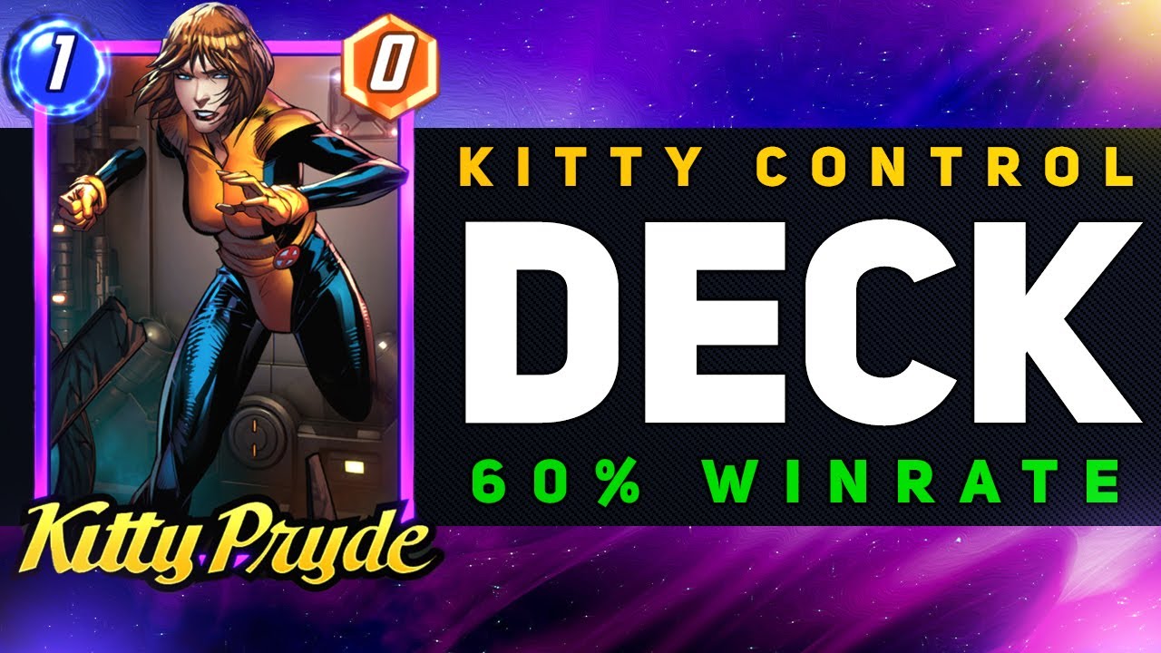KITTY CONTROL is FANTASTIC! | 60% WINRATE DECK | Marvel Snap