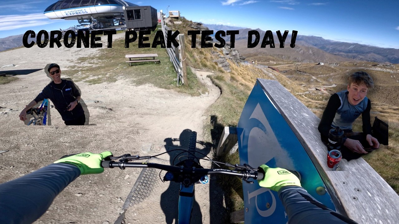 CORONET DH FIRST TEST DAY! vlog