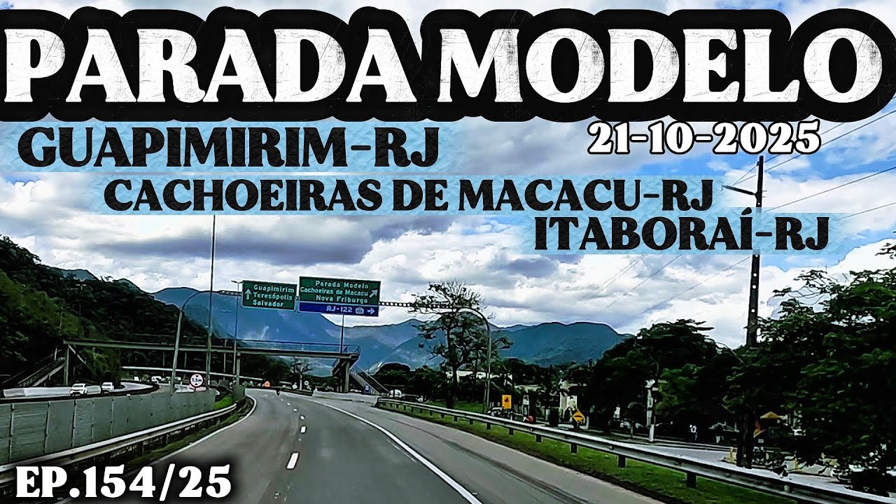PASSANDO POR PARADA MODELO EM GUAPIMIRIM SENTIDO A BR-101 EM ITABORA&Iacute;-RJ #mag&eacute; #guapimirimrj #br116