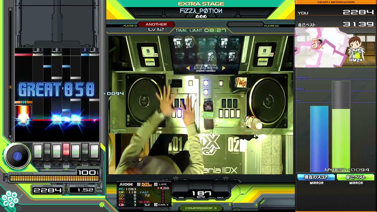 【beatmania IIDX】FiZZλ_PØT!0И SPA EXH AAA MIRROR