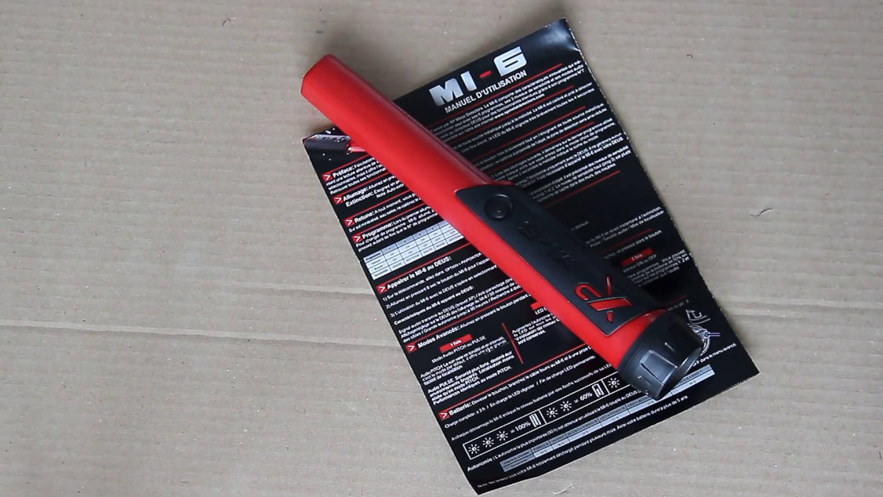 Программирование пинпоинтера XP MI-6