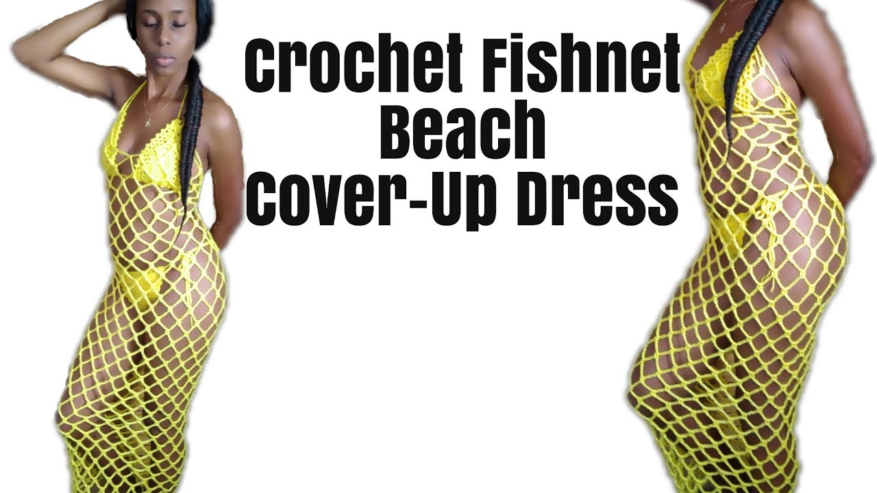 How to Crochet Bikini Cover-Up Dress/ Beginners Friendly Tutorial