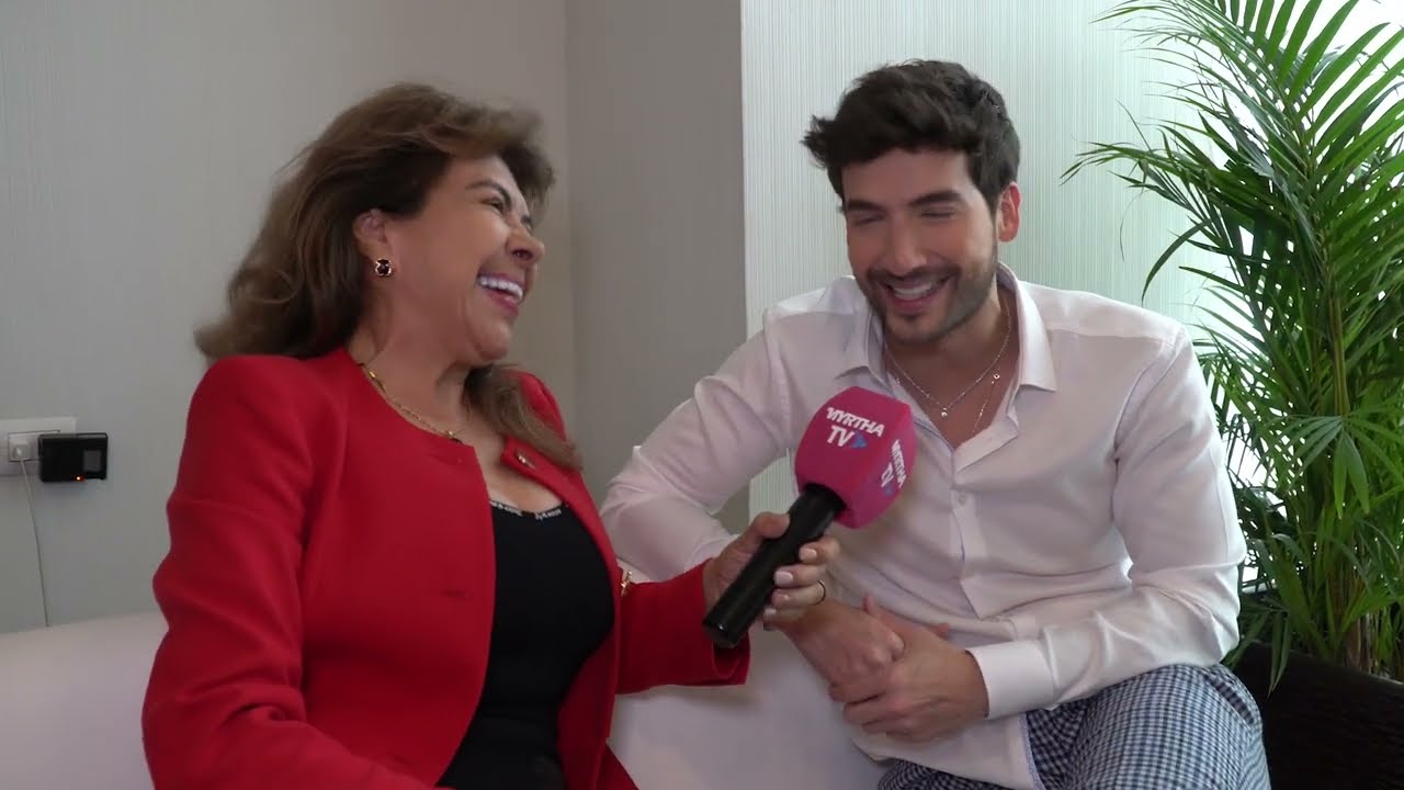 El actor Internacional Colombiano Carlos Torres habló para las cámaras de Myrtha TV gracias a Esika