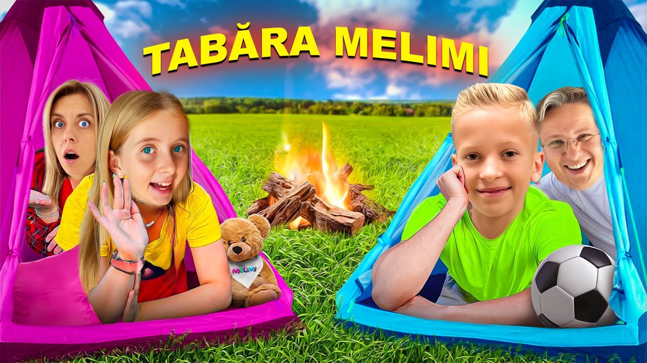 🤼‍♀️ Tabăra MELIMI 🥊 BĂIEȚII versus FETELE 💃 FILMUL