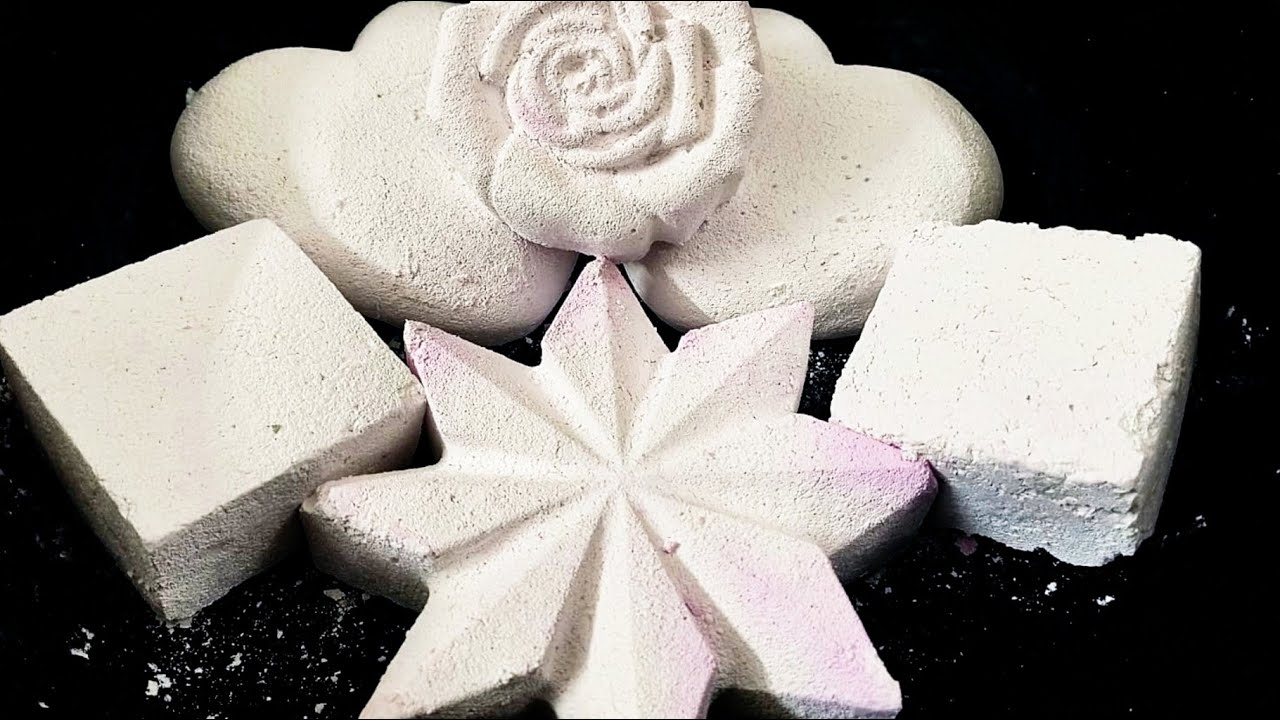 Snowy Pure White Homemade Reforms Crush ASMR • Buttery Crumbling • Plz Subscribe @Chalkcrushasmr 🤍🕊️