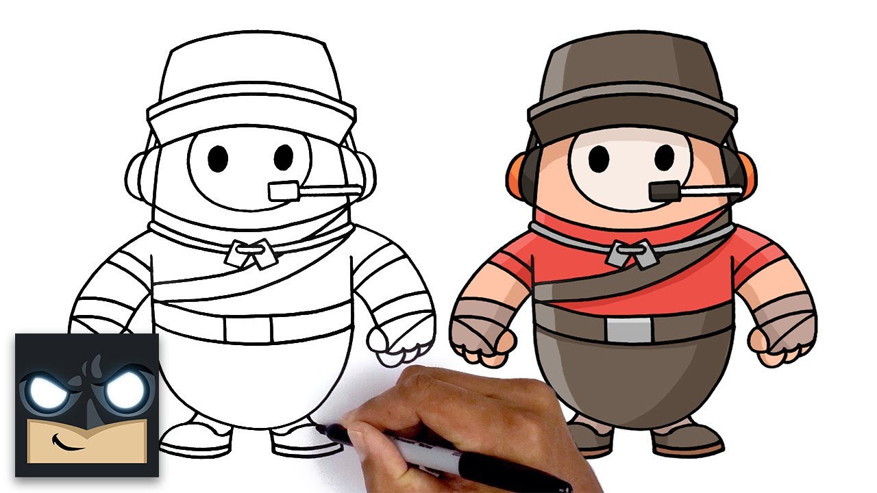 How To Draw Scout | Fall Guys